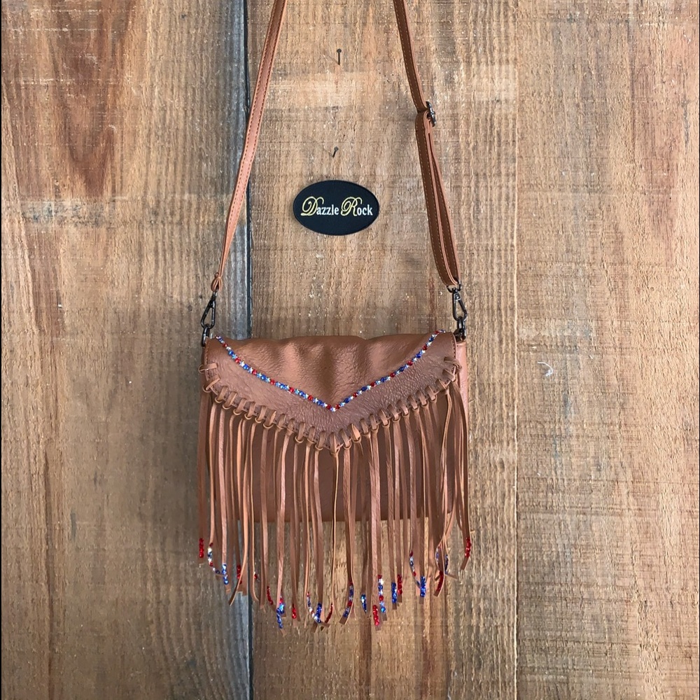 Brown Cross Body Purse